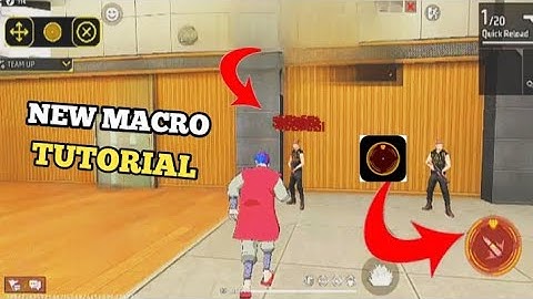 Free Fire New Macro Tutorial | White ff Red Button Tutorial | Trick Button Tutorial top top button