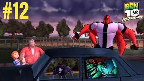 Ben Chases Ghostfreak Chicago Lake front | Ben 10 protector of the Earth playthrough part 12 | PSP