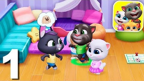 My Talking Tom Friends Gameplay Walkthrough part 1 (iOS android)