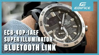 Unboxing The New Casio Edifice ECB-40P-1AEF