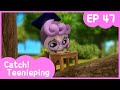 [KidsPang] Catch! Teenieping｜Ep.47 TROUBLE IN THE LIBRARY 💘