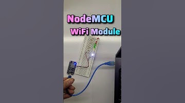 nodeMCU esp8266 12e Wifi module #arduinoproject #iot