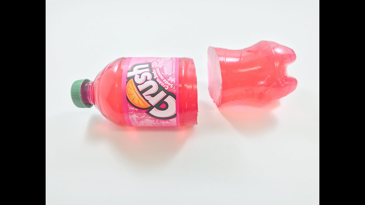 How to make jello gummy CRUSH soda bottle YouTube