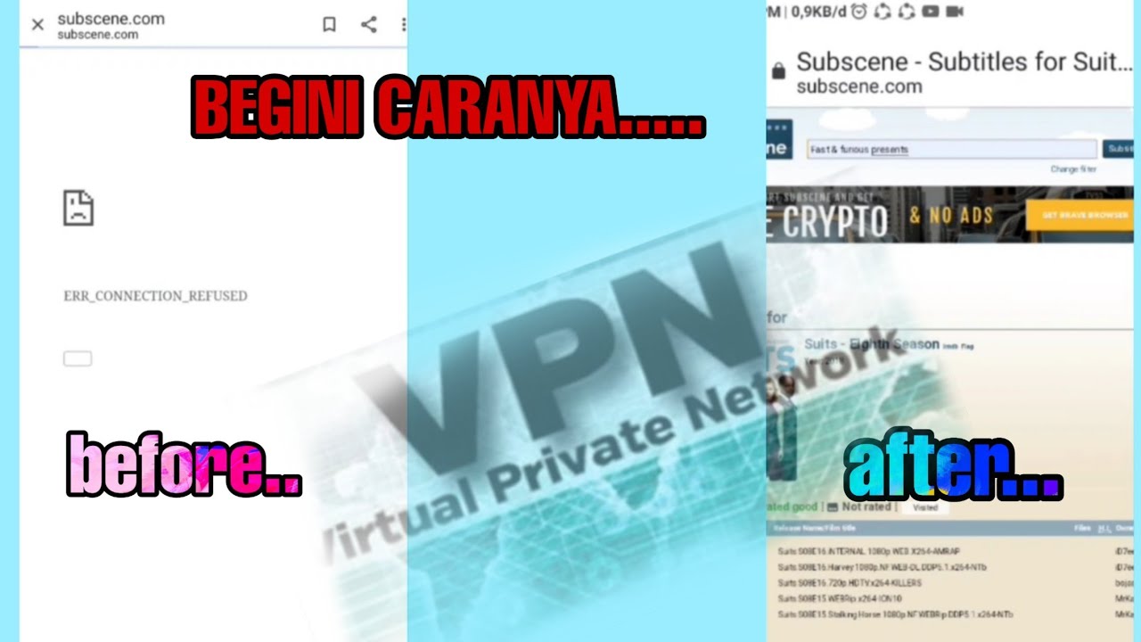 Bagaimana cara mengatasi Subscene error....