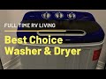 Best Choice Washer & Dryer - Full Time RV Living