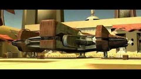 KotOR Ebon Hawk Tatooine Arrival/Depart (Warning: Spoiler)