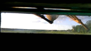 M1A1 Tank Firing video from drivers hole