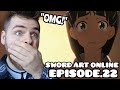 Battle of sister love  sword art online  episode 22  new anime fan  reaction