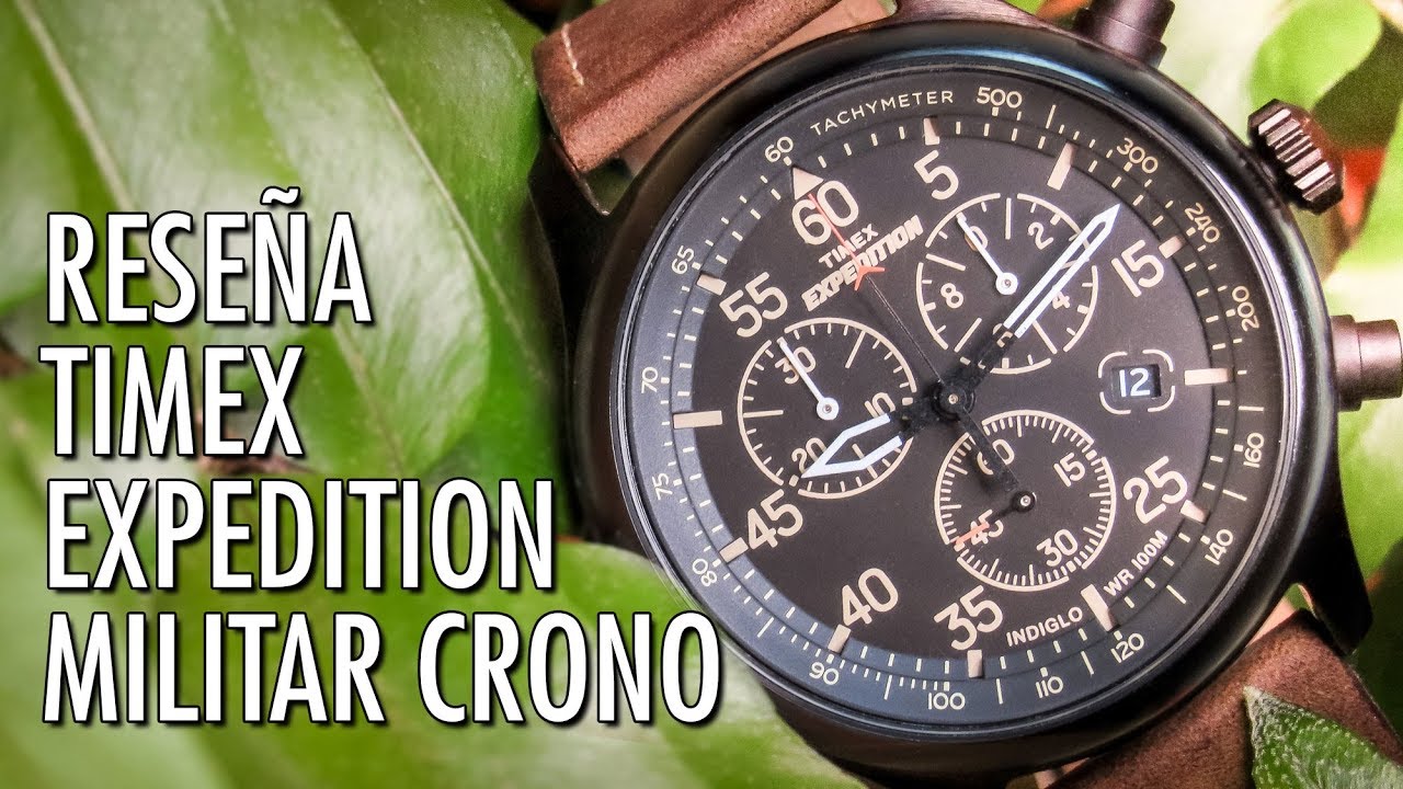 Timex Expedition Reloj Militar Español - YouTube