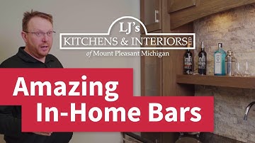 You Don’t Need a Lot of Space in Your Home for an Amazing Wet Bar or Dry Bar