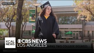 An accomplished 11-year-old discusses earning two college degrees