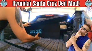 Hyundai Santa Cruz Bed Modification