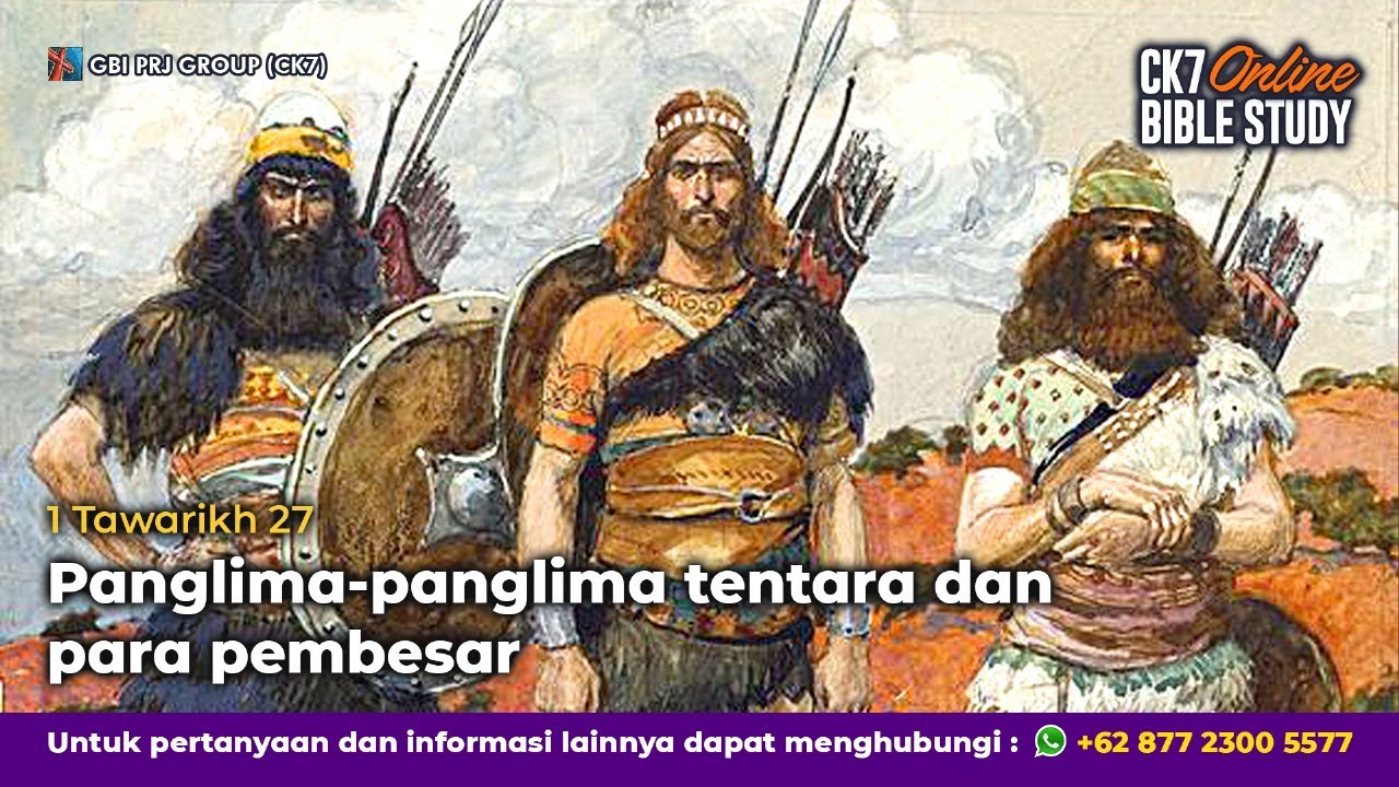 Bible Study 1 Tawarikh 27