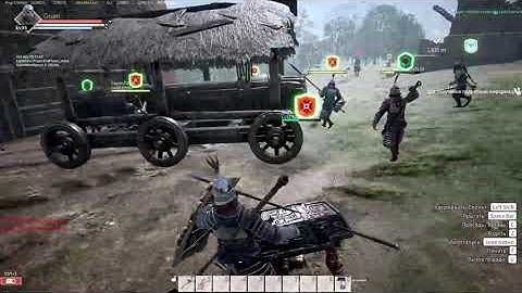 Myth of Empires siege FC at Alpha test