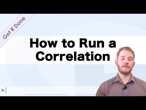 Get R Done | R Stats Tutorials: How to Run a Correlation