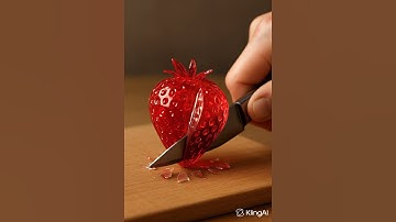 Most Satisfying Glass & Fruit Cutting | Perfect Slice ASMR | Relaxing Slow Motion Video