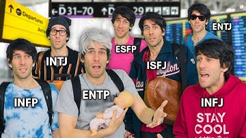 16 Personalities at the Airport