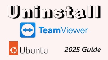 How to Uninstall TeamViewer on Ubuntu (Simple Steps)