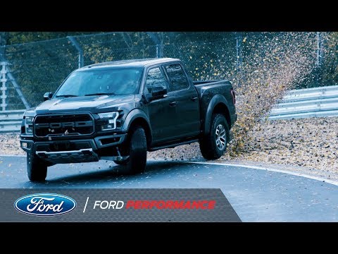 Vaughn Gittin Jr. Drifts Nurburgring in Ford Raptor | Ford Performance