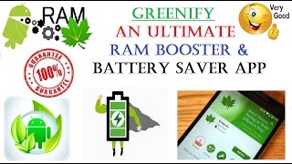 Greenify- An Ultimate RAM Booster & Battery Saver App for All Mobile Users screenshot 1