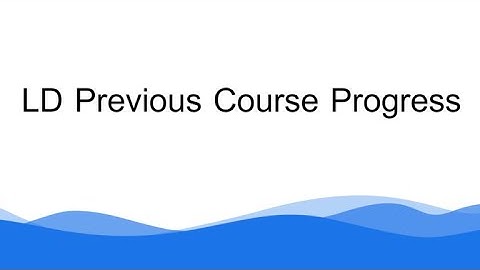 How to Display Previous Course Progress in LearnDash in WordPress | Bili Plugins | WordPress