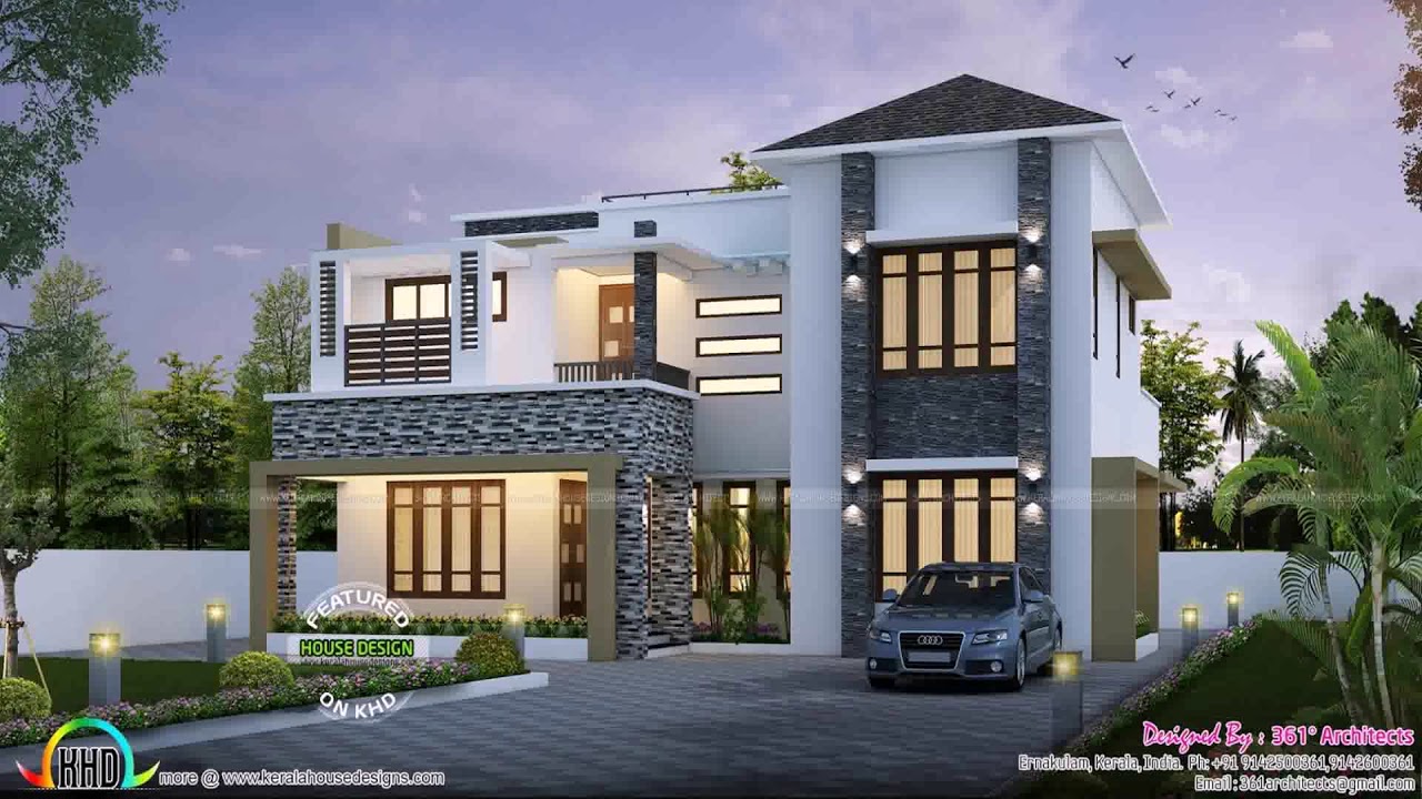 1300 Sq Ft Contemporary  House  Plans  Kerala  Gif Maker 