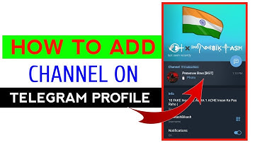 How to Add Channel On Your Telegram Profile | Telegram Profile Pe Channel Kaise Lagaye | Telegram