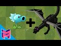 Plants vs Zombies Fusion Hack Animation ( Snow Peashooter + Enderdragon)