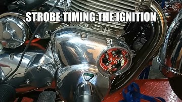 Triumph Trident T160 Rebuild. Part 108: Strobe Timing the Ignition