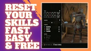 Reset Skills and Attributes | Elder Scrolls Online Guides