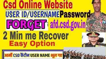 If you forget your Cadafd website password and username, recover it easily.