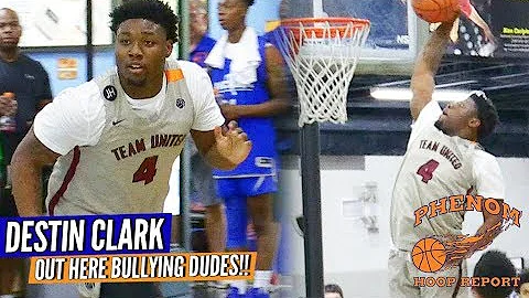Destin Clark is TOO STRONG!!! Averged 30 for HS, W...