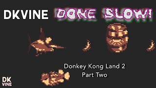 DK Vine Done Slow! - Donkey Kong Land 2 (part two)