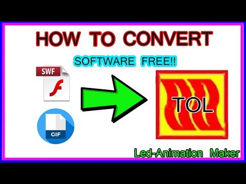 How to Convert Video or Gif to TOL file !!! Tol Converter Software Free !! LedEdit 2019