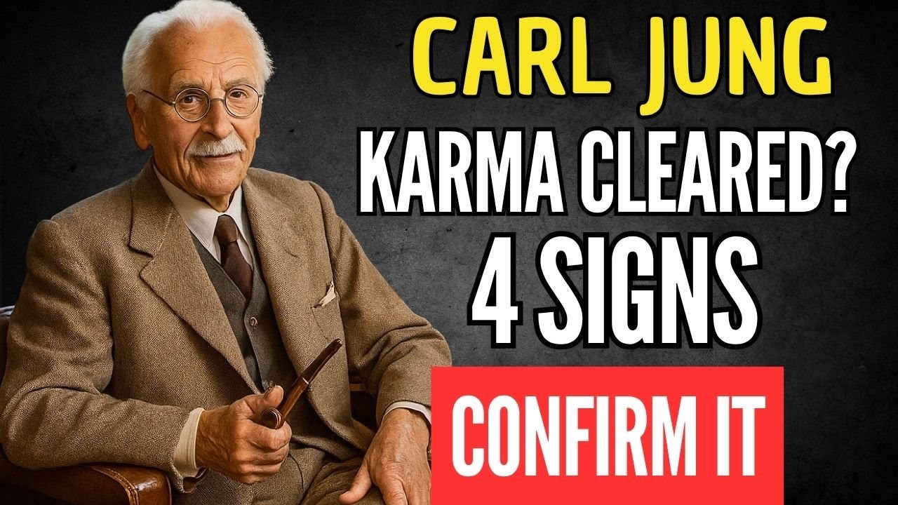 4 CLEAR SIGNS YOUR KARMIC DEBT IS FINALLY PAID OFF - CARL JUNG