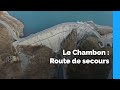Tunnel du Chambon : Route de secours RS 1091