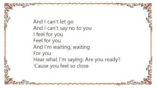 Bananarama - Feel for You Lyrics