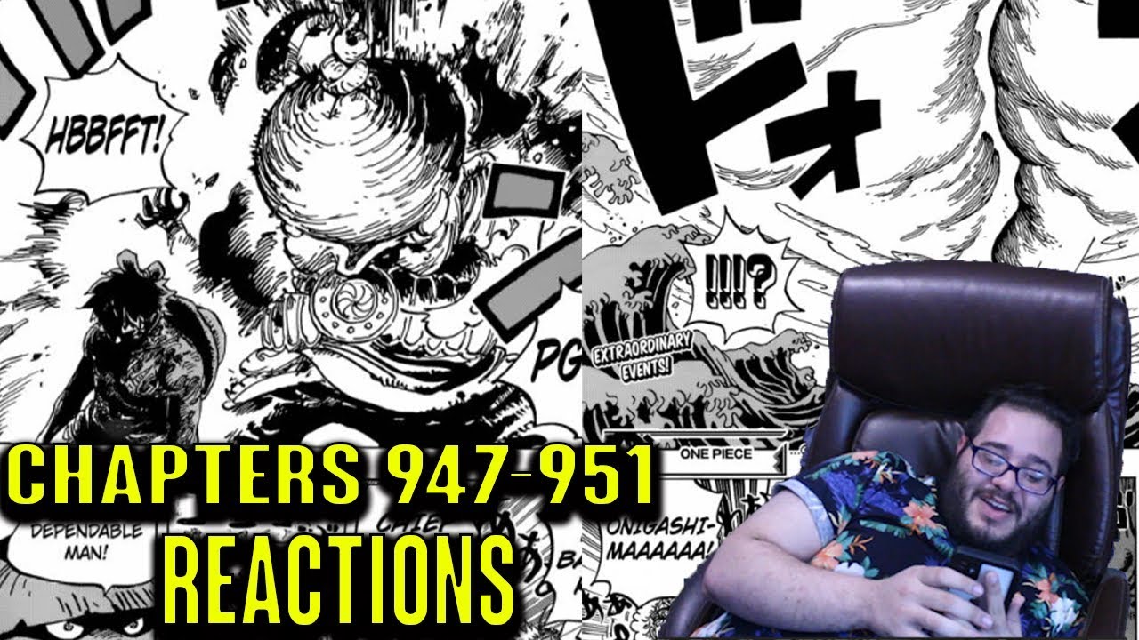 Big Mom Vs Kaido Luffy Sees The Future One Piece Chapters 947 948 949 950 951 Reactions Youtube