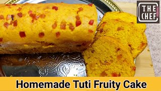 Bakery Style Dry Fruit Cake Recipe | Soft and Spondy Tutti Fruity Cake | Fruit Cake Recipe