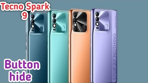 Back Button Setting In Tecno Spark 9, How To Hide Back Button In Tecno Spark 9,