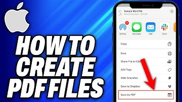 How To Create PDF Files on iPhone (2025) - Easy Fix
