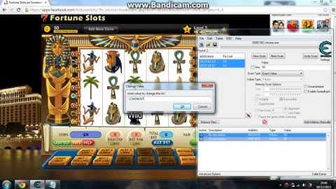 Cheat engine 6.2 for Fortune Slots