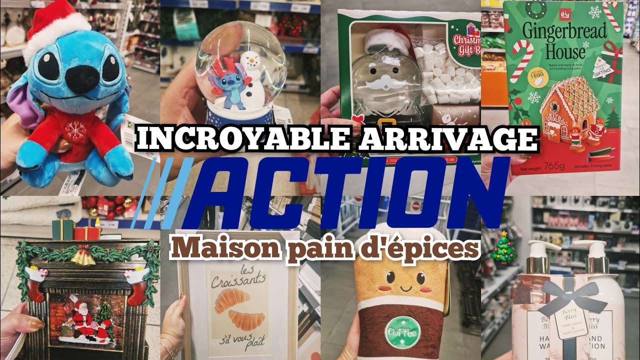 🤩ACTION AURA NOTRE PEAU ! 🎄QUEL ARRIVAGE DE DINGUE! MAISON PAIN D'ÉPICES ! PELUCHE DISNEY DE NOËL...