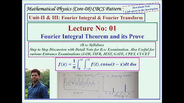 𝐅𝐨𝐮𝐫𝐢𝐞𝐫 𝐈𝐧𝐭𝐞𝐠𝐫𝐚𝐥 𝐓𝐡𝐞𝐨𝐫𝐞𝐦 𝐚𝐧𝐝 𝐏𝐫𝐨𝐯𝐞