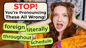 Most Common Pronunciation Mistakes in English ❌