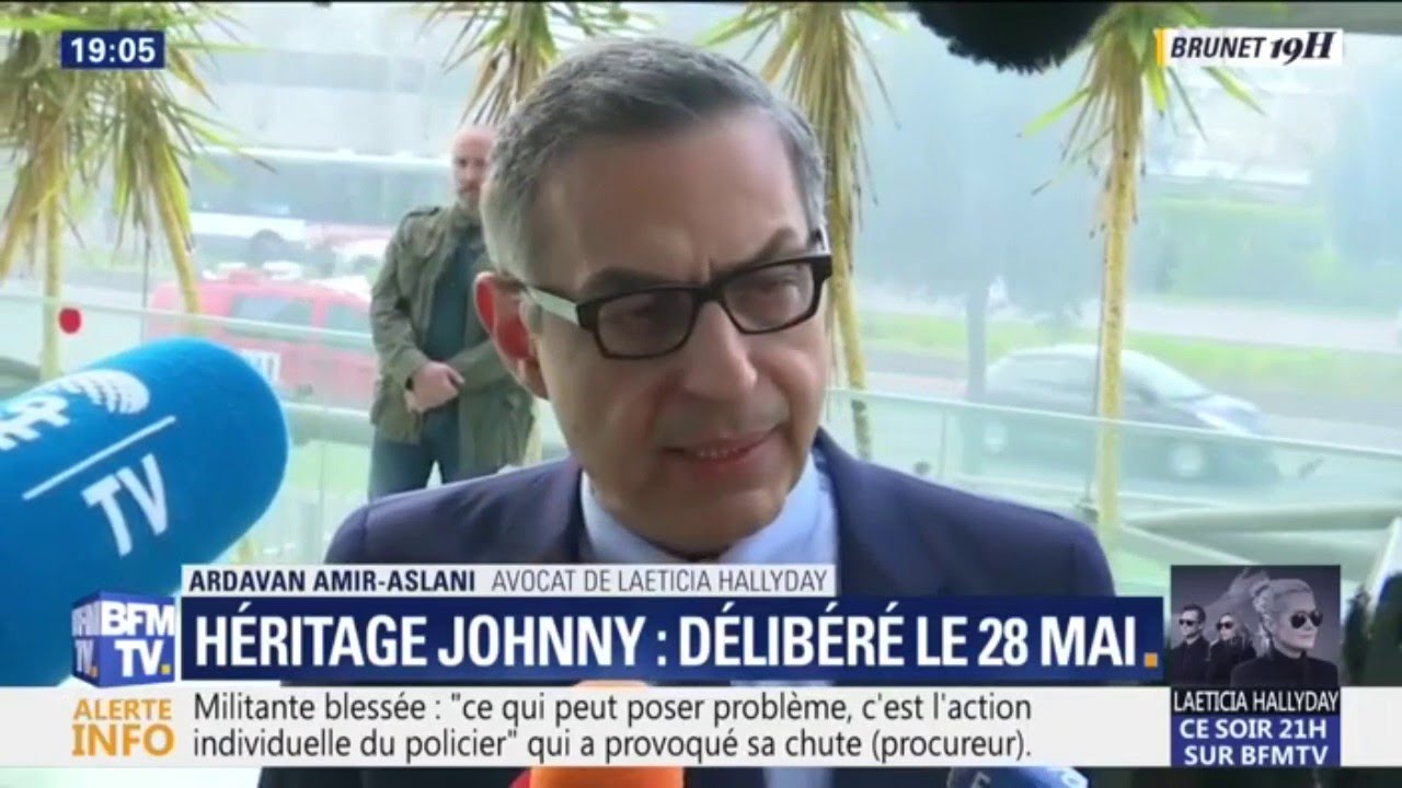 Heritage De Johnny Hallyday L Avocat De Laeticia Estime Que Laura Et David Nient La Realite Youtube