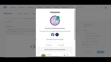 Industries CPQ Advanced Rules | Trailhead Salesforce #2024