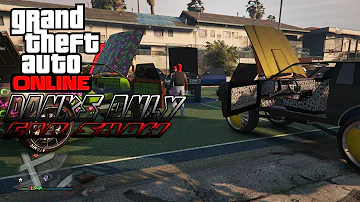 GTA 5 Online: Riding Deep (Donks only Car meet) Best Customization Ever !