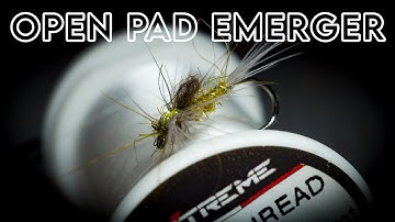 Open Pad Emerger - Fly tying with G Zingaro (4K Video)
