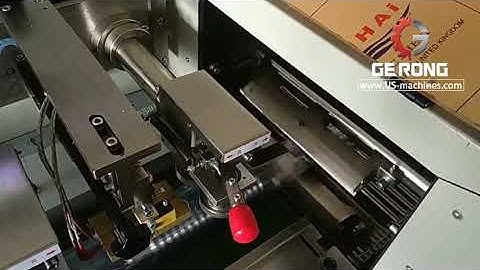 Pipe tube hose horizontal type film wrapping flow packing machine